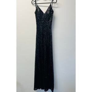 Smart Full Length  sequin Gown